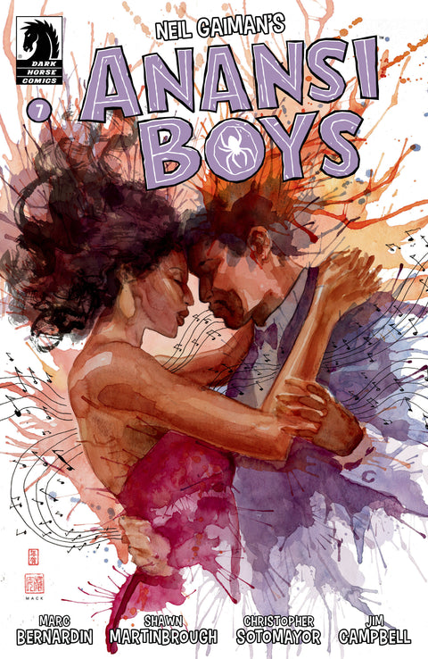 Anansi Boys I #7 (CVR A) (David Mack) Dark Horse Comics Neil Gaiman Shawn Martinbrough David Mack