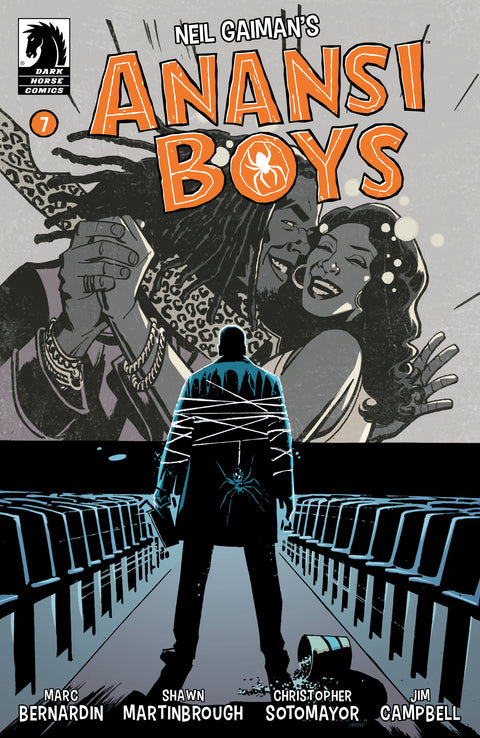 Anansi Boys I #7 (CVR B) (Shawn Martinbrough) Dark Horse Comics Neil Gaiman Shawn Martinbrough Shawn Martinbrough