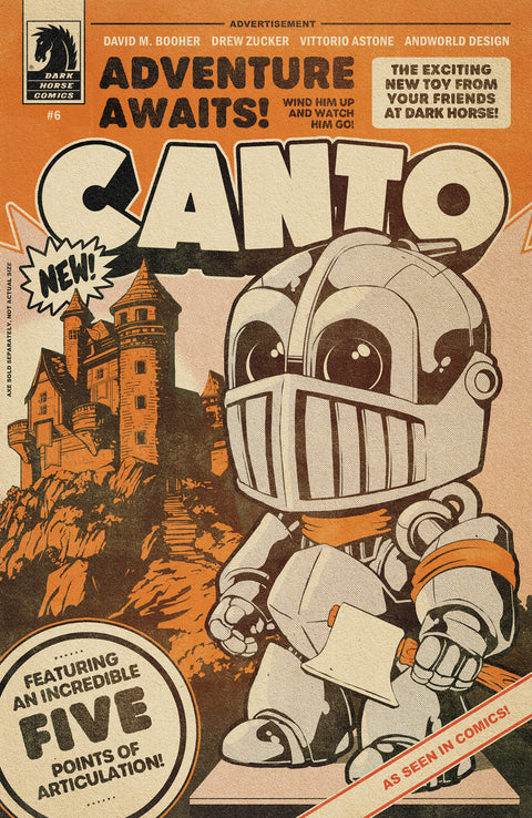 Canto: A Place Like Home #6 (CVR B) (FLOPS) Dark Horse Comics David M. Booher Drew Zucker Flops