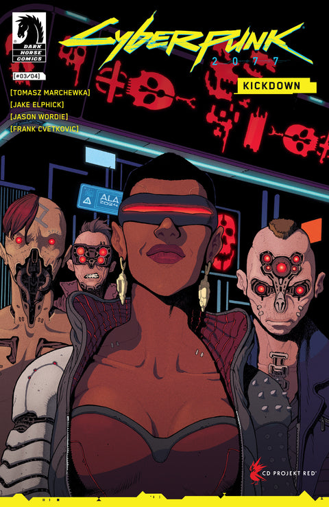 Cyberpunk 2077: Kickdown #3 (CVR C) (André Lima Araújo) Dark Horse Comics Tomasz Marchewka Jake Elphick André Lima Araújo