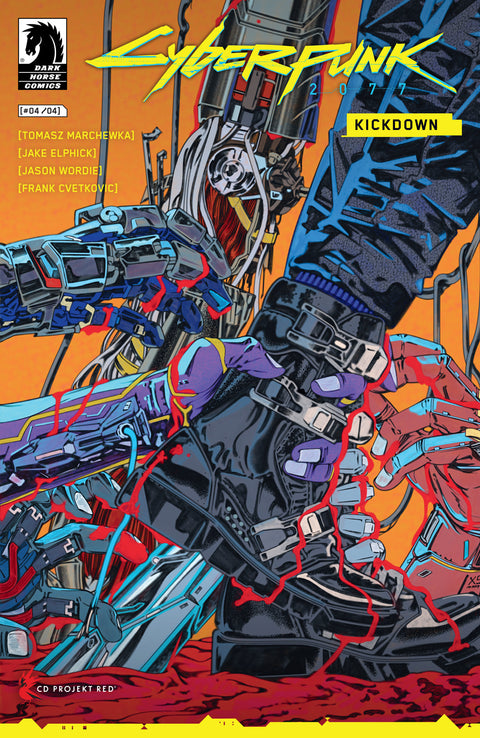 Cyberpunk 2077: Kickdown #4 (CVR B) (RUDCEF) Dark Horse Comics Tomasz Marchewka Jake Elphick RUDCEF