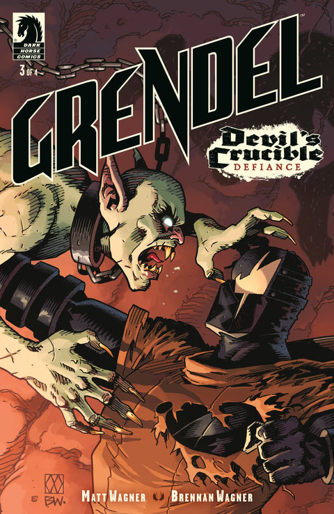 Grendel: Devil's Crucible--Defiance #3 (CVR A) (Matt Wagner) Dark Horse Comics Matt Wagner Matt Wagner Matt Wagner