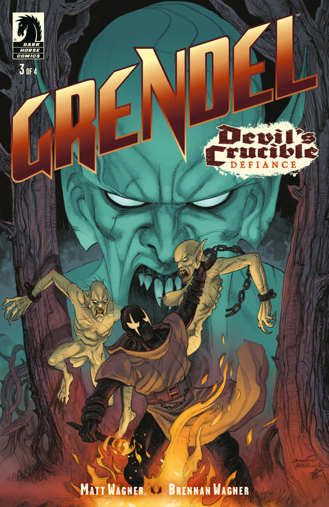 Grendel: Devil's Crucible--Defiance #3 (CVR B) (David Hitchcock) Dark Horse Comics Matt Wagner Matt Wagner David Hitchcock