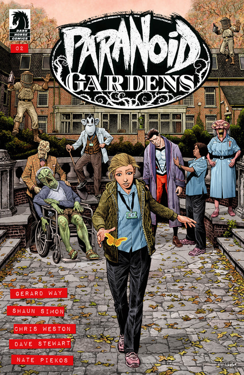 Paranoid Gardens #2 (CVR A) (Chris Weston) Dark Horse Comics Gerard Way Chris Weston Chris Weston