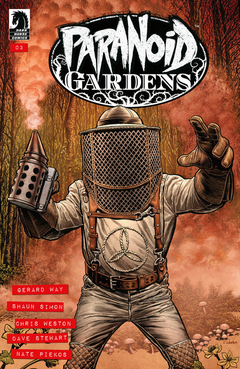 Paranoid Gardens #3 (CVR A) (Chris Weston) Dark Horse Comics Gerard Way Chris Weston Chris Weston