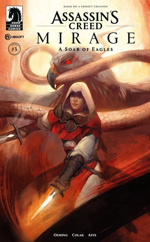 Assassin's Creed Mirage: A Soar of Eagles #3 (CVR A) (Julie Dillon) Dark Horse Comics Michael Avon Oeming Mirko Colak Julie Dillon