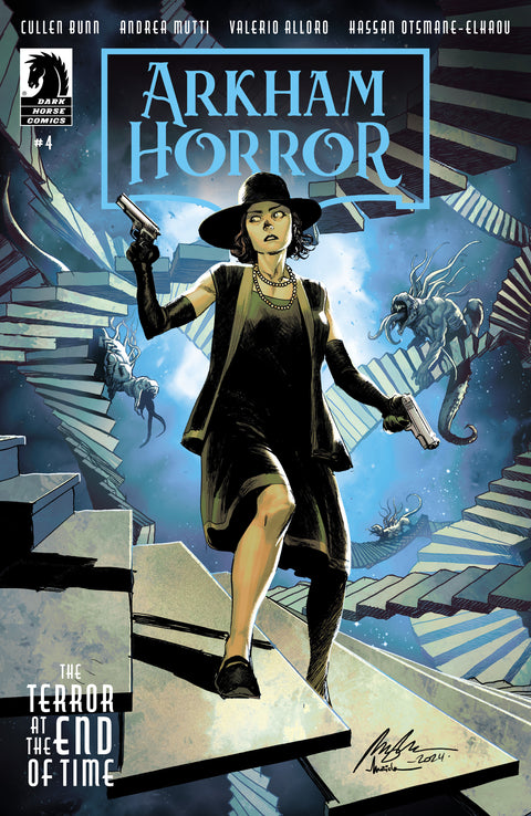 Arkham Horror: The Terror at the End of Time #4 (CVR A) (Rafael Albuquerque) Dark Horse Comics Cullen Bunn Andrea Mutti Rafael Albuquerque