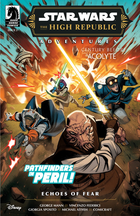 Star Wars: The High Republic Adventures--Echoes of Fear #3 (CVR A) (Eduardo Mello) Dark Horse Comics George Mann Vincenzo Federici Eduardo Mello