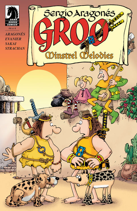 Groo: Minstrel Melodies #4 (CVR A) (Sergio Aragonés) Dark Horse Comics Sergio Aragonés Sergio Aragonés Sergio Aragonés