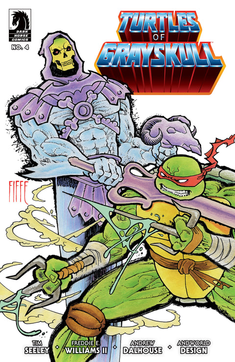 Masters of the Universe/Teenage Mutant Ninja Turtles: Turtles of Grayskull #4 (CVR B) (Michel Fiffe) Dark Horse Comics Tim Seeley Freddie E. Williams II Michel Fiffe