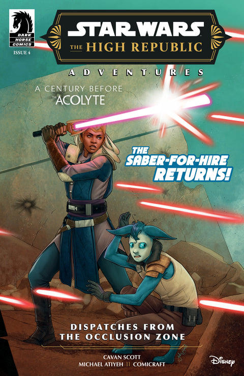 Star Wars: The High Republic Adventures Phase III--Dispatches from the Occlusion Zone #4 (CVR A) (Jake Bartok) Dark Horse Comics Cavan Scott Vincenzo Riccardi Jake Bartok