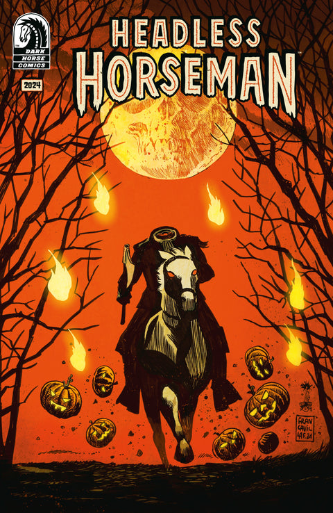 Headless Horseman Halloween Annual (2024) (CVR B) (Francesco Francavilla) Dark Horse Comics David Dastmalchian Lukas Ketner Francesco Francavilla