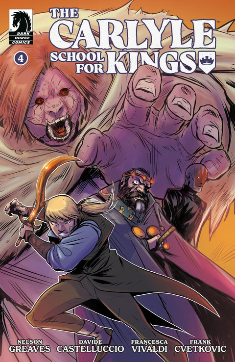 The Carlyle School for Kings #4 (CVR A) (Davide Castellucio) Dark Horse Comics Nelson Greaves Davide Castelluccio Davide Castelluccio