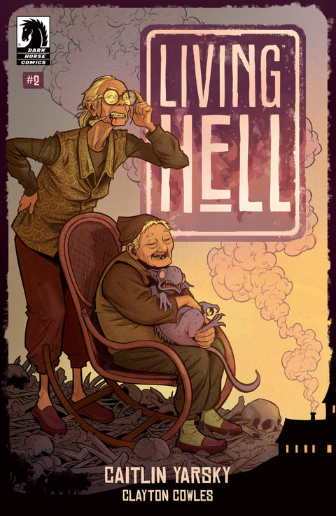 Living Hell #2 (CVR A) (Caitlin Yarsky) Dark Horse Comics Caitlin Yarsky Caitlin Yarsky Caitlin Yarsky