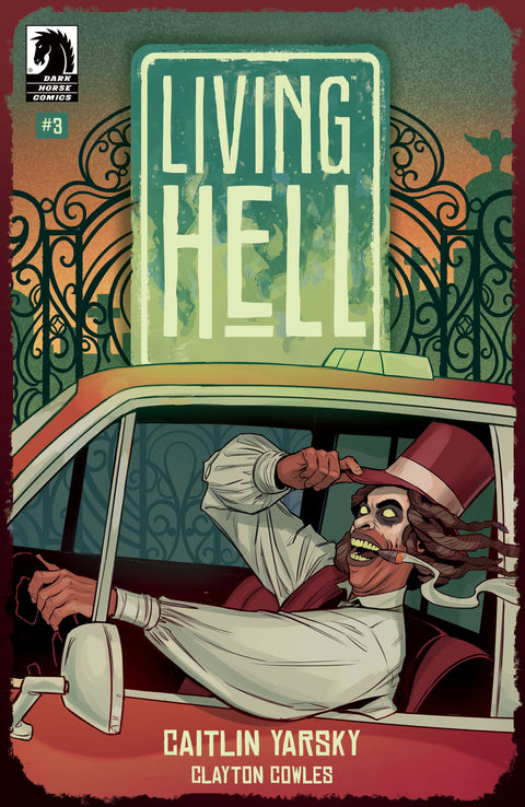 Living Hell #3 (CVR A) (Caitlin Yarsky) Dark Horse Comics Caitlin Yarsky Caitlin Yarsky Caitlin Yarsky