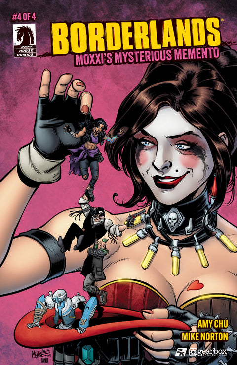 Borderlands: Moxxi's Mysterious Memento #4 (CVR A) (Mike Norton) Dark Horse Comics Amy Chu Mike Norton Mike Norton