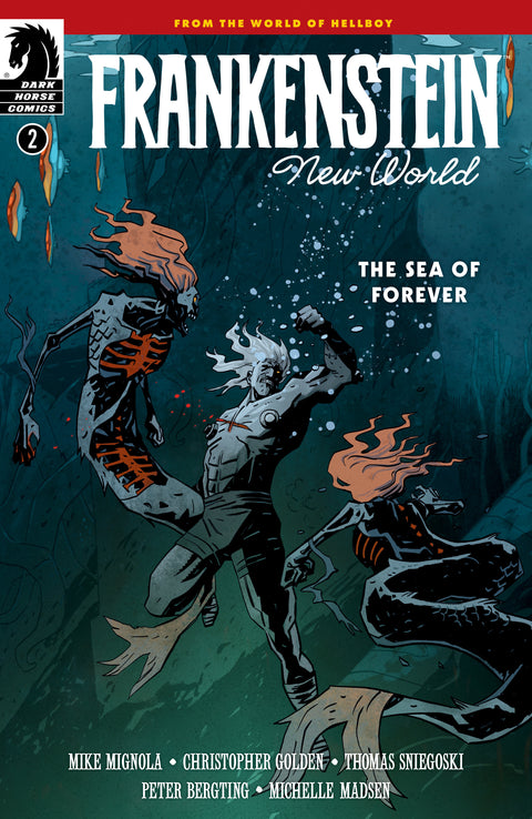 Frankenstein: New World--The Sea of Forever #2 (CVR A) (Peter Bergting) Dark Horse Comics Mike Mignola Peter Bergting Peter Bergting