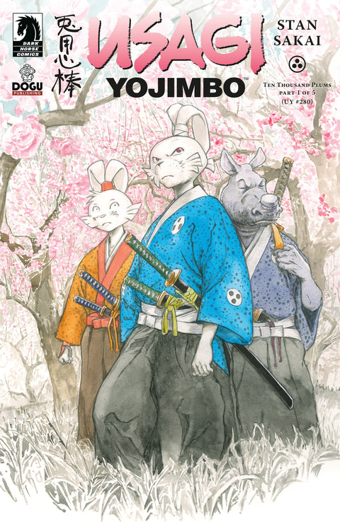 Usagi Yojimbo: Ten Thousand Plums #1 (CVR C) (Arita Mitsuhiro) Dark Horse Comics Stan Sakai Stan Sakai Arita Mitsuhiro