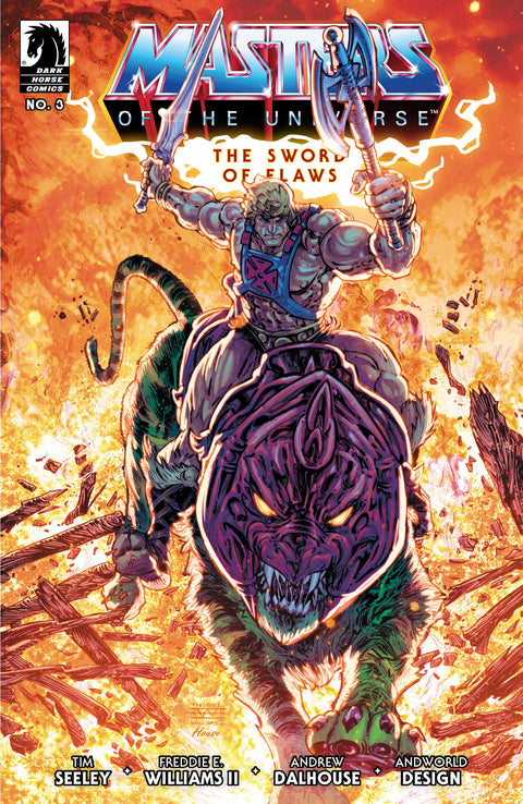 He-Man and the Masters of the Universe #3: The Sword of Flaws Part 3 (CVR A) (Freddie E. Williams II) Dark Horse Comics Tim Seeley Freddie E. Williams II Freddie E. Williams II