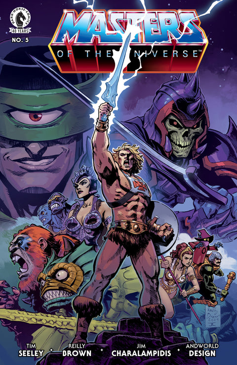 He-Man and the Masters of the Universe #5 (CVR A) (Reilly Brown) Dark Horse Comics Tim Seeley Reilly Brown Reilly Brown