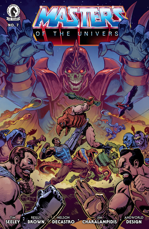 He-Man and the Masters of the Universe #7 (CVR A) (Reilly Brown) Dark Horse Comics Tim Seeley Reilly Brown Reilly Brown