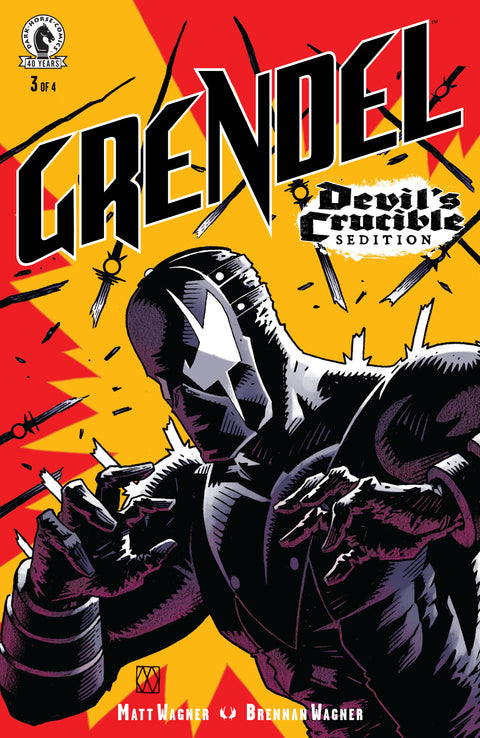 Grendel: Devil's Crucible--Sedition #3 (CVR A) (Matt Wagner) Dark Horse Comics Matt Wagner Matt Wagner Matt Wagner