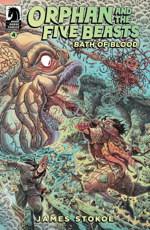 Orphan and the Five Beasts: Bath of Blood #4 (CVR A) (James Stokoe) Dark Horse Comics James Stokoe James Stokoe James Stokoe