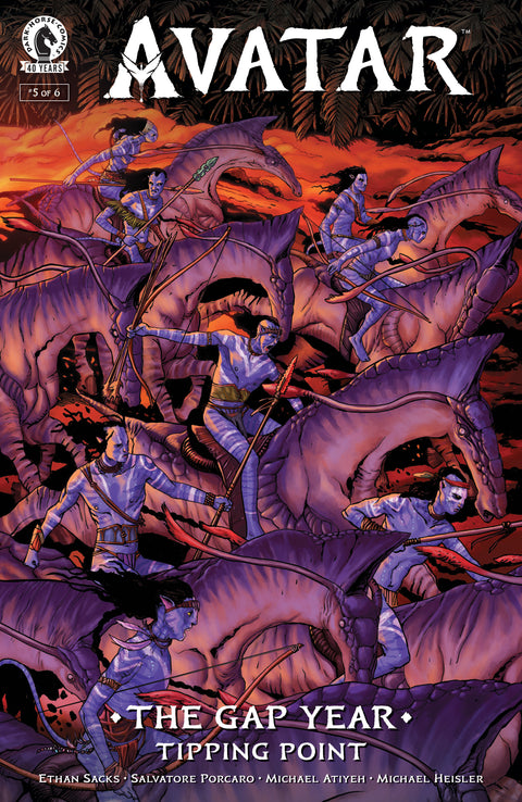 Avatar: The Gap Year--Tipping Point #5 (CVR A) (Salvatore Porcaro) Dark Horse Comics Ethan Sacks Salvatore Porcaro Salvatore Porcaro