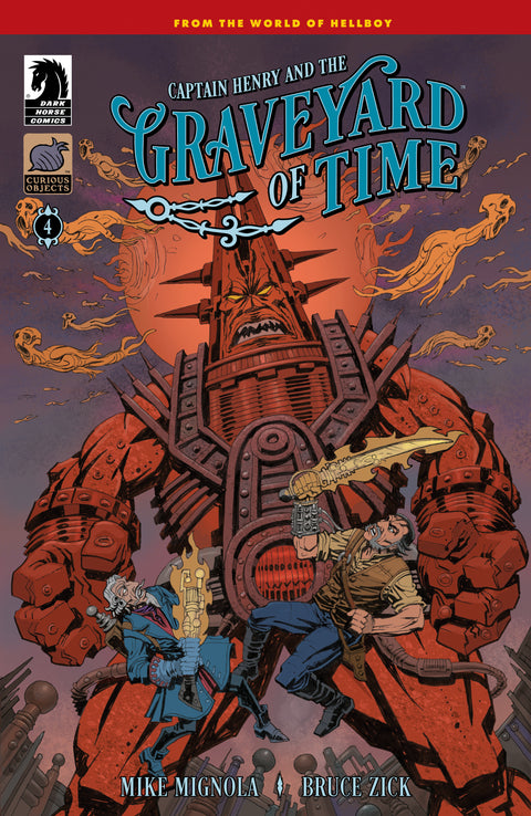 Captain Henry and the Graveyard of Time #4 (CVR A) (Bruce Zick) Dark Horse Comics Mike Mignola Bruce Zick Bruce Zick