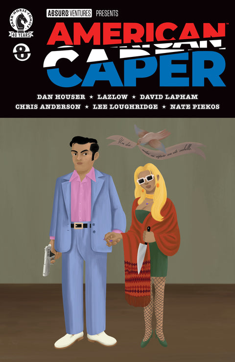 American Caper #8 (CVR A) (Tyler Boss) Dark Horse Comics Dan Houser David Lapham Tyler Boss