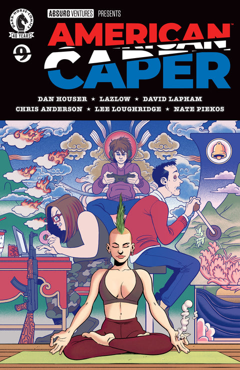 American Caper #9 (CVR A) (Tyler Boss) Dark Horse Comics Dan Houser David Lapham Tyler Boss