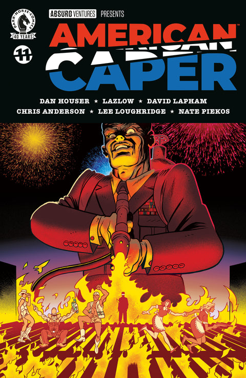 American Caper #11 (CVR A) (Tyler Boss) Dark Horse Comics Dan Houser David Lapham Tyler Boss