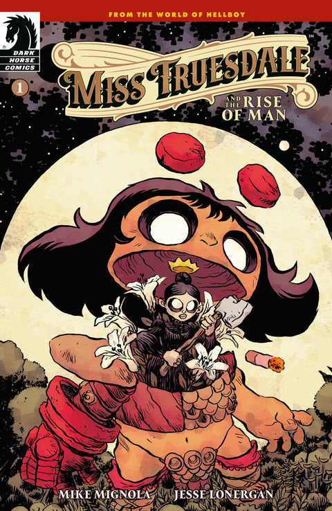 Miss Truesdale and the Rise of Man 1 Comic Jesse Lonergan Cover B Variant Dark Horse Comics 2025
