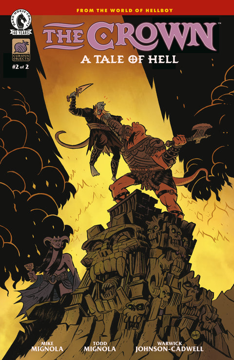 The Crown: A Tale of Hell #2 (CVR B) (Bruno Seelig) Dark Horse Comics Mike Mignola Warwick Johnson-Cadwell Bruno Seelig