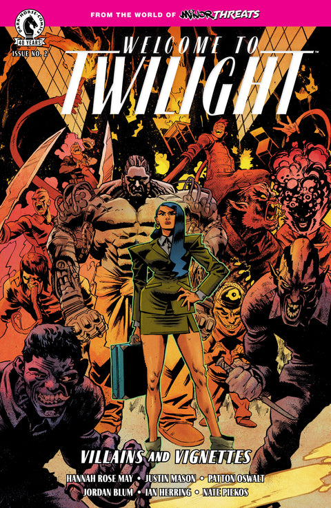 Minor Threats: Welcome to Twilight--Villains and Vignettes #2 (CVR A) (Scott Hepburn) Dark Horse Comics Hannah Rose May Justin Mason Scott Hepburn