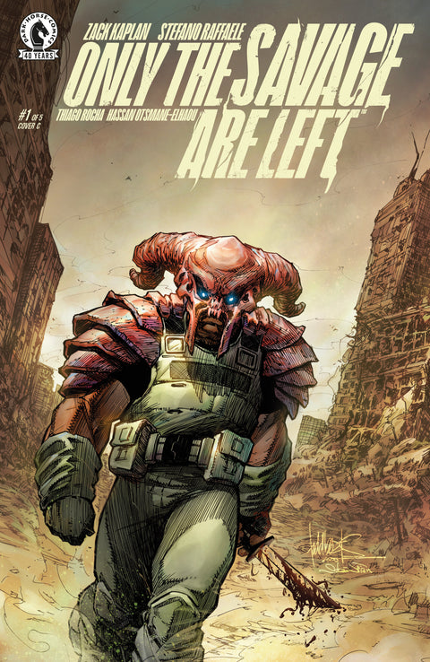 Only the Savage Are Left 1 Comic Todd Beats Variant Dark Horse Comics 2026