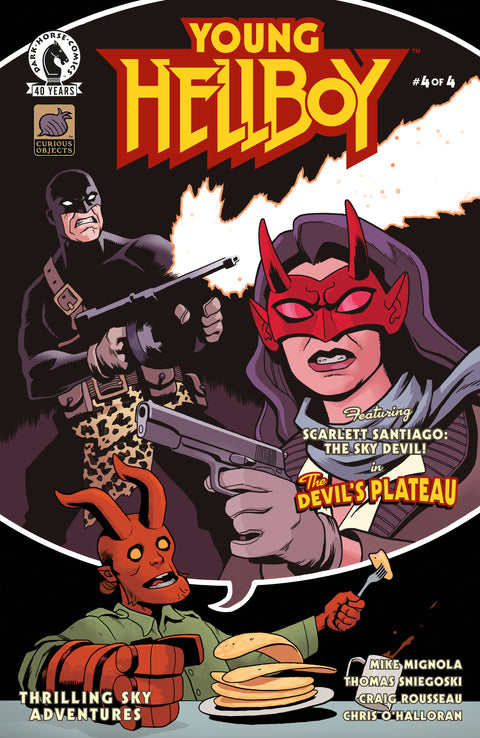 Young Hellboy: Thrilling Sky Adventures #4 (CVR B) (Ben Stenbeck) Dark Horse Comics Mike Mignola Craig Rousseau Ben Stenbeck
