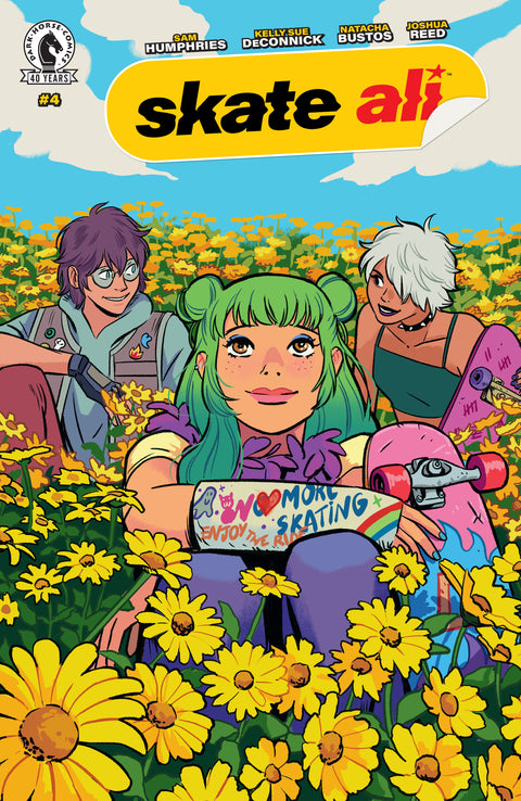 Skate Ali #4 (CVR A) (Natacha Bustos) Dark Horse Comics Sam Humphries Natacha Bustos Natacha Bustos