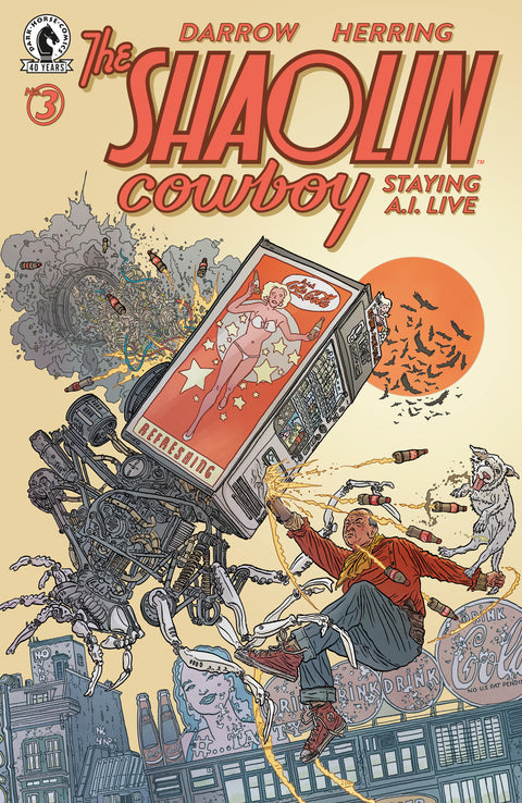 Shaolin Cowboy: Staying A.I.Live #3 (CVR A) (Geof Darrow) Dark Horse Comics Geof Darrow Geof Darrow Geof Darrow