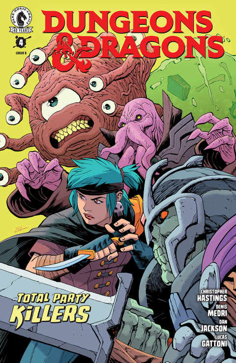 Dungeons & Dragons: Total Party Killers #4 (CVR B) (Ethan Young) Dark Horse Comics Christopher Hastings Denis Medri Ethan Young
