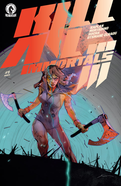 Kill All Immortals III #1 (CVR B) (Eliza Ivanova) Dark Horse Comics Zack Kaplan Francesco Mortarino Eliza Ivanova