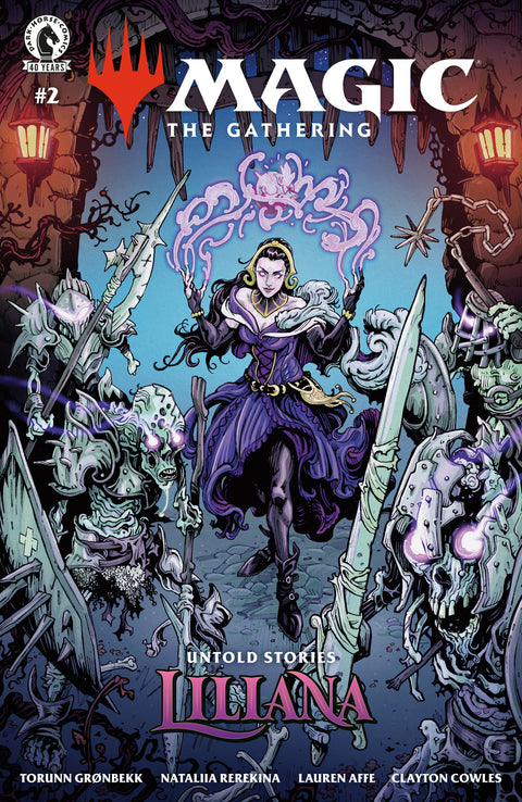 Magic: The Gathering: Untold Stories--Liliana #2 (CVR B) (Simone D'Armini) Dark Horse Comics Torunn Grønbekk Nataliia Rerekina Simone D'Armini