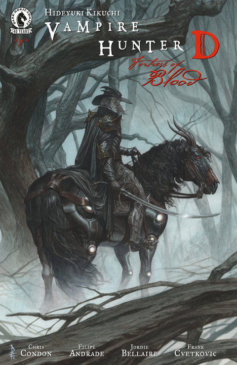 Vampire Hunter D: Fortress of Blood #1 (CVR B) (Riccardo Federici) Dark Horse Comics Chris Condon Filipe Andrade Riccardo Federici