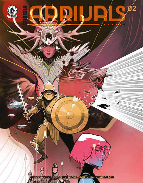 Arrivals #2 (3W3M) (CVR A) (Mike Huddleston) Dark Horse Comics Nick Spencer Mike Huddleston Mike Huddleston