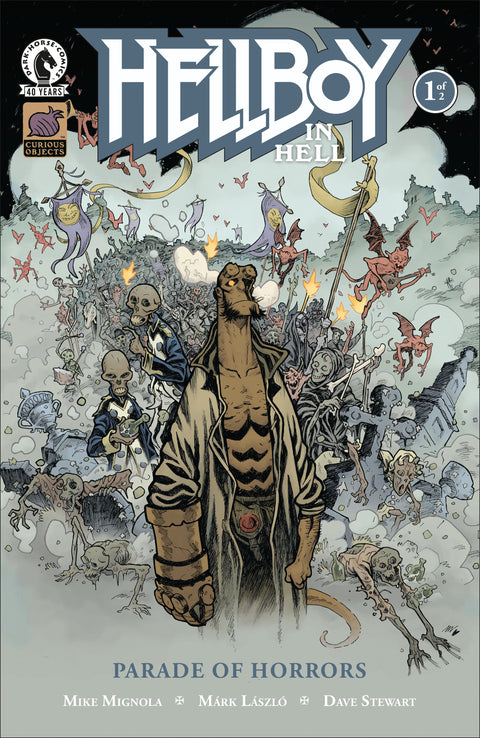 Hellboy in Hell: Parade of Horrors #1 (CVR A) (Márk Lászlo) Dark Horse Comics Mike Mignola Márk Lászlo Márk Lászlo