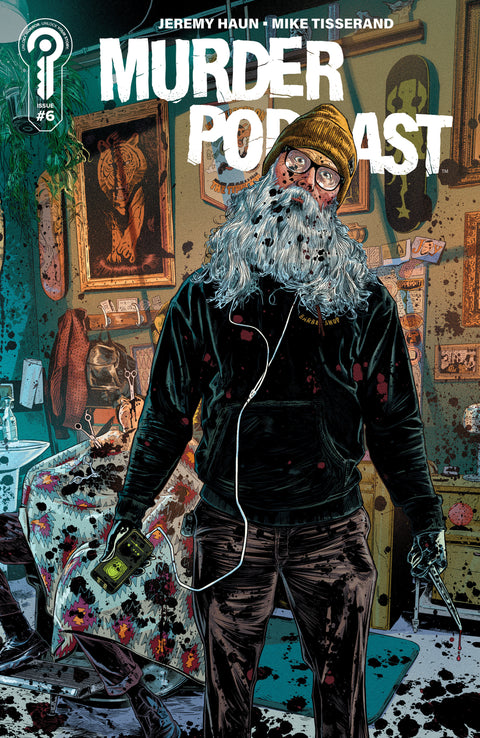 Murder Podcast #6 Cover A Jeremy Haun Ignition Press Jeremy Haun Mike Tisserand Jeremy Haun