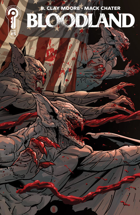 Bloodland #5 Cover B Inaki Miranda Ignition Press B. Clay Moore Mack Chater Inaki Miranda