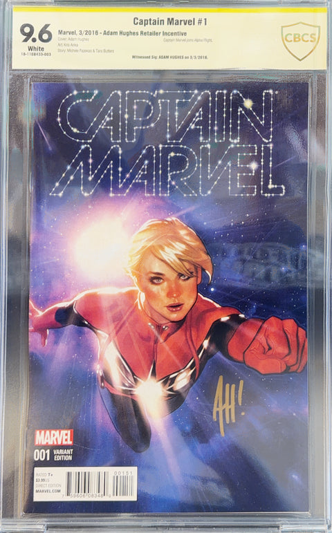 Captain Marvel, Vol. 10 #1 (CBCS 9.6) (2016)
