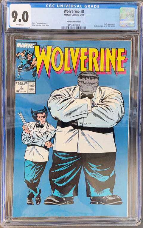 Wolverine, Vol. 2 #8 (CGC 9.0) (1989)
