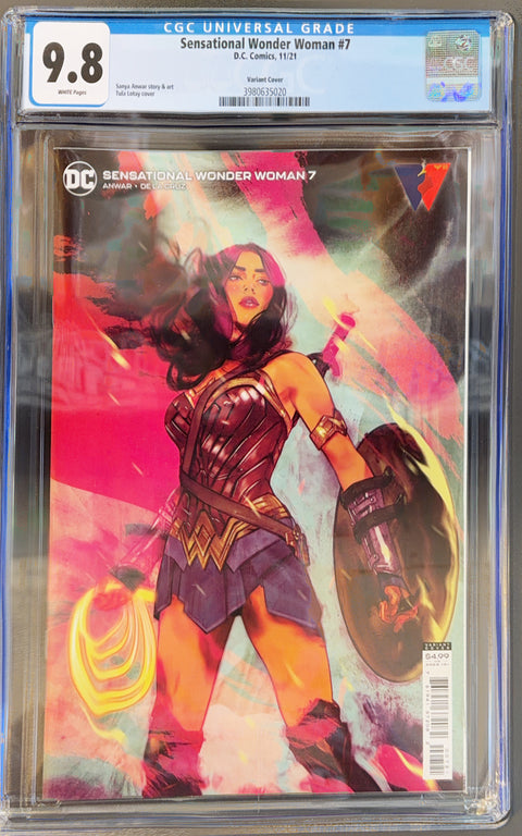 Sensational Wonder Woman #7 (CGC 9.8) (2021)